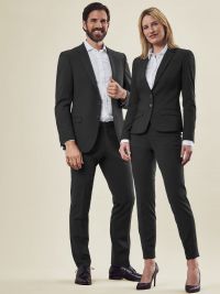 Schwarze Business-Hose Herren